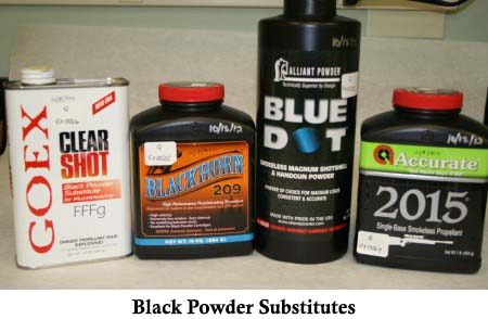 Black powder substitutes
