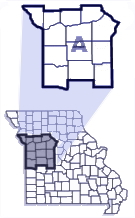 Troop A County Map