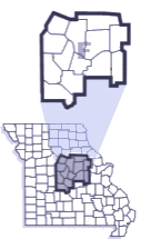 Troop F County Map